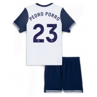 Tottenham Hotspur Pedro Porro #23 Replica Home Minikit 2024-25 Short Sleeve (+ pants)